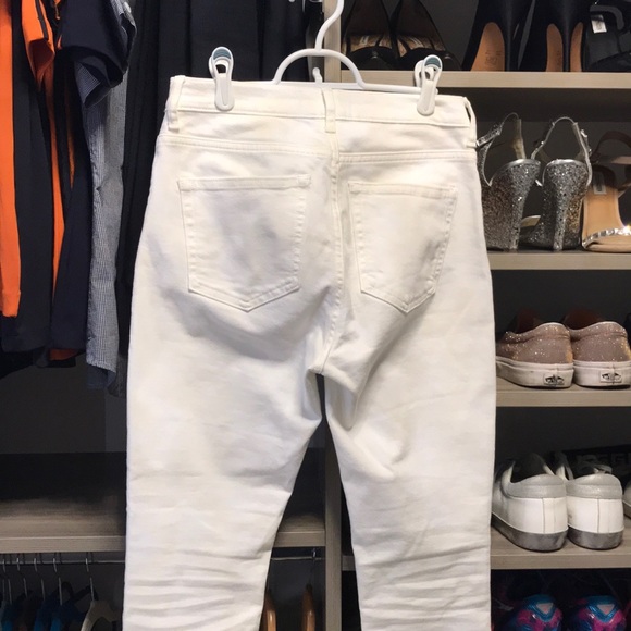 🌊Everlane High Rise White Skinny Ankle Jeans🌊 - Picture 8 of 8